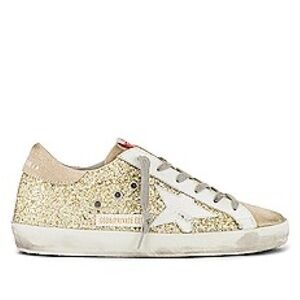 Golden Goose
X REVOLVE Superstar Sneaker in Light Yellow, Beige, & White size:39